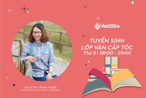 THÔNG BÁO TUYỂN SINH LỚP NGỮ VĂN CẤP TỐC