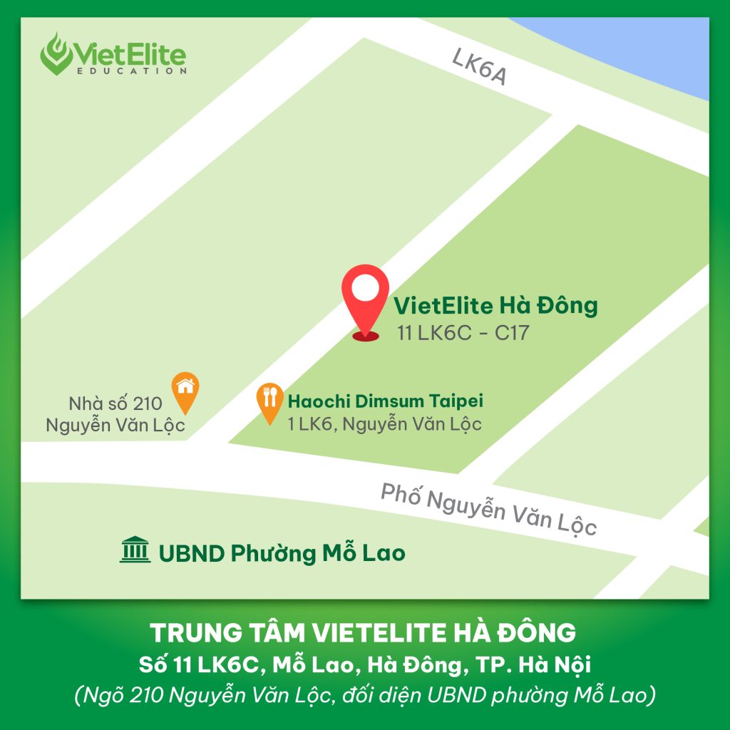 Google Map VietElite HÀ ĐÔNG