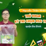 NGUYỄN THIỆN NHÂN – THỦ KHOA KỲ THI CHỌN HSG TOÁN QUẬN BA ĐÌNH
