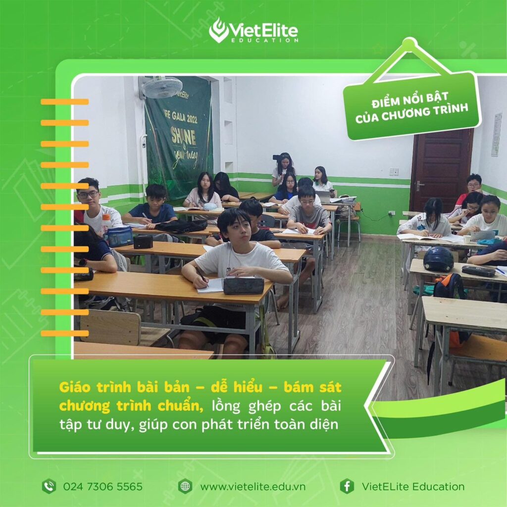 Giáo trình bài bản – dễ hiểu – bám sát chương trình – xây dựng tư duy ​