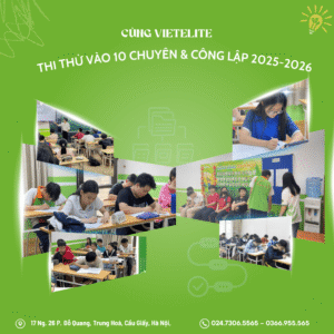Thi Thử Vào 10 Chuyên & Công Lập Cùng VietElite 2025-2026