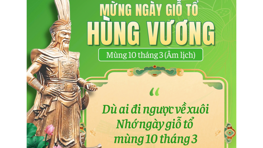Giỗ Tổ Hùng Vương – Hướng về cội nguồn dân tộc