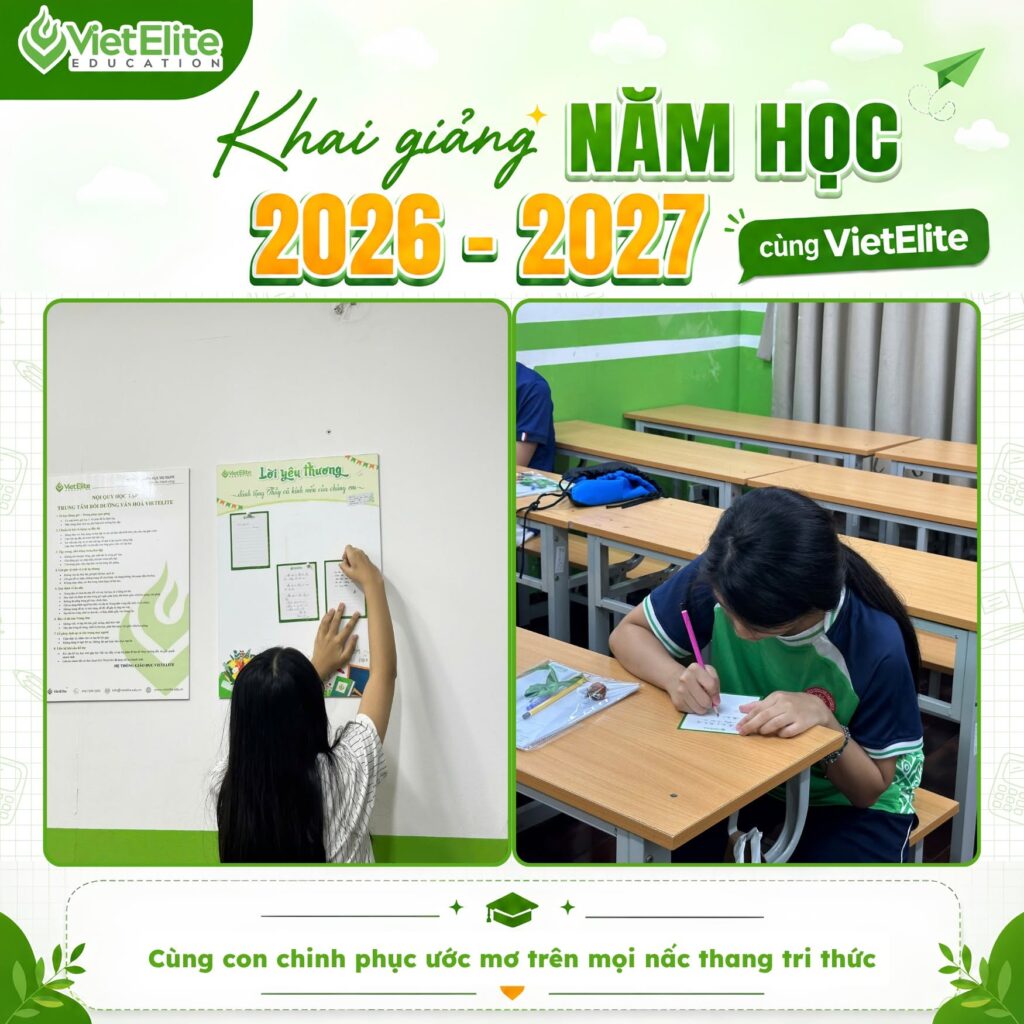 VietElite khai giảng năm học mới