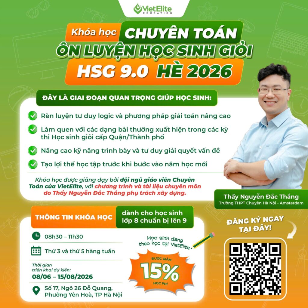 Toán chuyên HSG 9.0