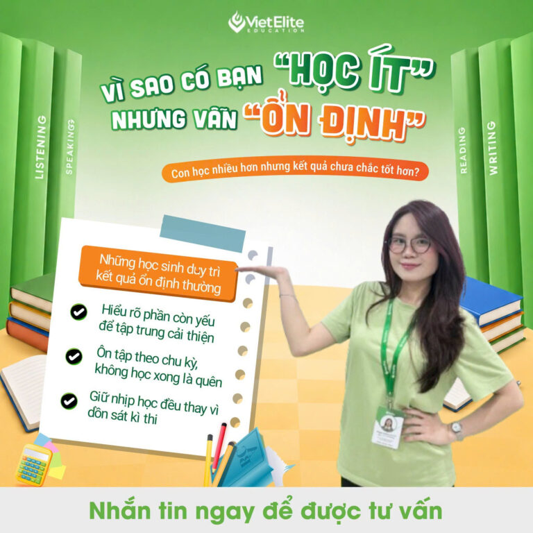 Học hiệu quả: Vì sao có học sinh học ít nhưng kết quả vẫn cao?