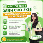 Lớp khối 6 chính thức khai giảng tại VietElite
