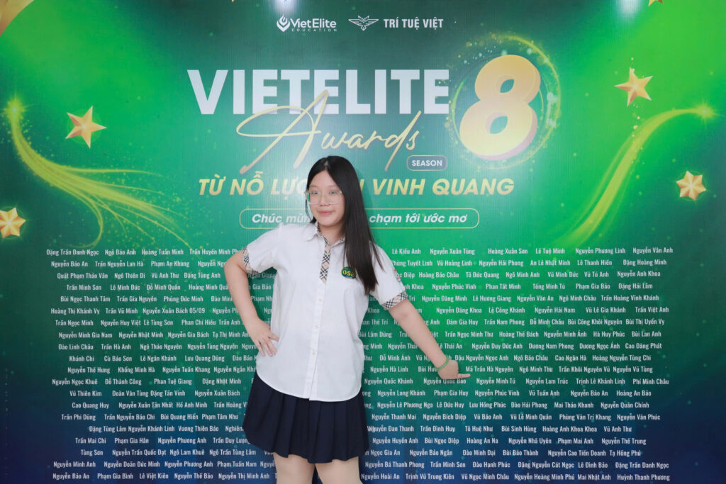 Học sinh VietElite 2K11 lập cú đúp đỗ trường top sau 3 năm gắn bó